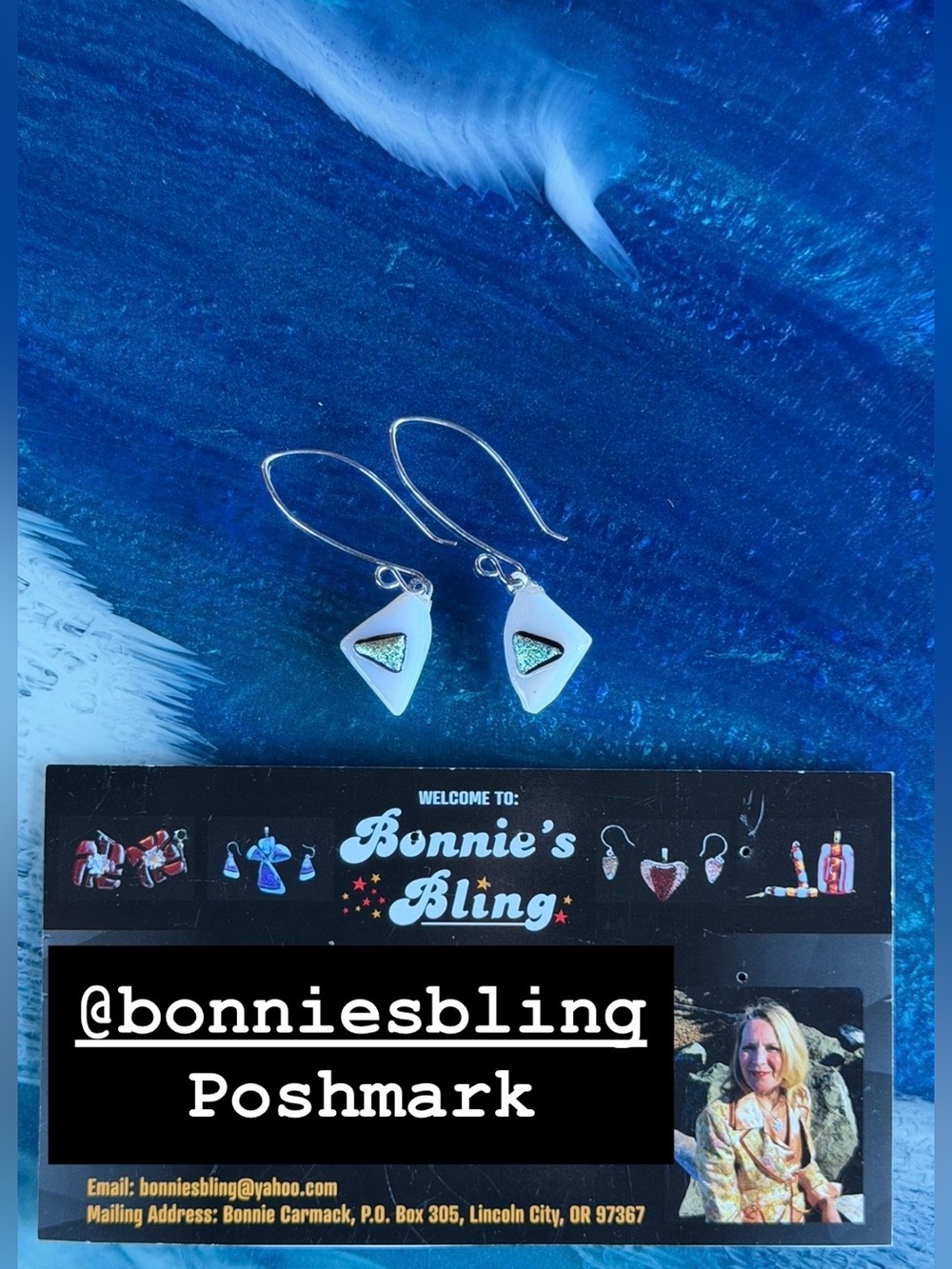 Bonnie’s Bling One of a Kind Fused Glass Jewelry and Accessories to Wear.
